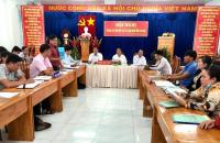 Hội nghị thành lập mới Hợp tác xã Làng nghề Mũi Cà Mau tại xã Đất Mũi, huyện Ngọc Hiển