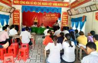 Hội nghị thành lập Hợp tác xã Nông nghiệp – Thương mại Tiến Đạt tại xã Ngọc Chánh, huyện Đầm Dơi