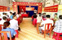 Hội nghị thành lập Hợp tác xã tôm rừng Rạch Gốc