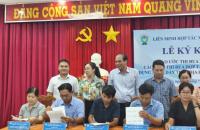 Các Khối thi đua hợp tác xã tỉnh Cà Mau ký kết giao ước thi đua năm 2026