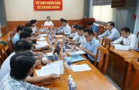 Liên minh Hợp tác xã tỉnh Cà Mau tham gia đoàn công tác của UBND tỉnh khảo sát tình hình phát triển kinh tế tập thể tại các xã