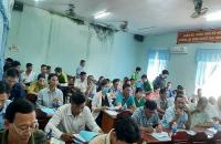 Khai giảng lớp tuyên truyền về kinh tế tập thể năm 2025  tại xã Ngọc Chánh, huyện Đầm Dơi, tỉnh Cà Mau.