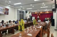 Họp rút kinh nghiệm công tác tổ chức Livestream, quảng bá, giới thiệu sản phẩm OCOP Hợp tác xã và trao đổi, thống nhất nội dung, hình thức tổ chức phiên chợ.