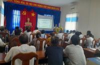 Khai giảng lớp tuyên truyền về kinh tế tập thể năm 2025  tại xã Tân Ân Tây huyện Ngọc Hiển, tỉnh Cà Mau.
