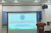 Hội nghị tập huấn nâng cao liên kết sản xuất theo chuỗi giá trị, phát triển thị trường, tiêu thụ sản phẩm và triển khai các chủ trương, chính sách, pháp luật của Nhà nước về Kinh tế tập thể, hợp tác xã tại Cà Mau. 