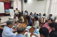 Liên minh HTX tỉnh Cà Mau phối hợp tổ chức cuộc họp tham vấn về mô hình nuôi tôm bền vững