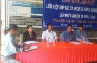 Lễ ra mắt Liên hiệp hợp tác xã dịch vụ nông nghiệp Cà Mau – Tại ấp Hưng Thành, xã Phú Hưng, huyện Cái Nước 