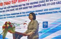 Hội thảo tập huấn “Giải pháp xúc tiến thương mại tại thị trường châu Âu và thúc đẩy ứng dụng khoa công nghệ, đổi mới sáng tạo, chuyển đổi số cho các Hợp tác xã”