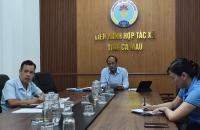 Liên minh Hợp tác xã Việt Nam làm việc với Liên minh Hợp tác xã tỉnh Cà Mau về công tác tổ chức Đại hội Liên minh HTX tỉnh Cà Mau, lần thứ 1, nhiệm kỳ 2025–2030