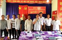 Hội nghị thành lập Hợp tác xã dịch vụ nông nghiệp thủy sản Quyết Tiến