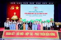 ĐẠI HỘI ĐẠI BIỂU LIÊN MINH HỢP TÁC XÃ TỈNH CÀ MAU LẦN THỨ I, NHIỆM KỲ 2025 – 2030