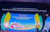 Liên minh HTX tỉnh Cà Mau tham dự Hội chợ xúc tiến thương mại HTX miền Bắc năm 2025