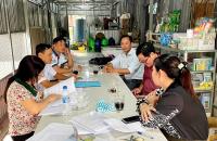 Kiểm tra HTX nông nghiệp cá khô bổi Tư Hùng và HTX sản xuất nông – thủy sản Thiện Đạt