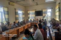 Mở lớp tập huấn tuyên truyền về kiến thức kinh tế tập thể tại xã Khánh Tiến, huyện U Minh, tỉnh Cà Mau.
