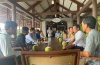 Đoàn tham quan học tập mô hình HTX kiểu mới tỉnh Tây Ninh đến Cà Mau