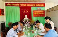 Kiểm tra tình hình hoạt động của các hợp tác xã tại xã Vĩnh Hậu