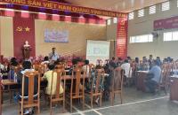 TẬP HUẤN KỸ THUẬT NUÔI VÀ SINH SẢN NGHÊU THƯƠNG PHẨM TẠI XÃ ĐẤT MŨI