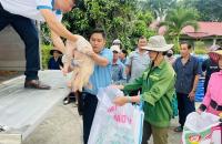Hỗ trợ phát triển mô hình chăn nuôi heo – Kết nối niềm tin, đồng hành cùng Nông dân phát triển bền vững
