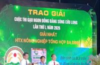 Khẳng định vai trò nổi bật của hợp tác xã trong nâng tầm giá trị hạt gạo tại Cuộc thi Gạo ngon vùng Đồng bằng sông Cửu Long năm 2026